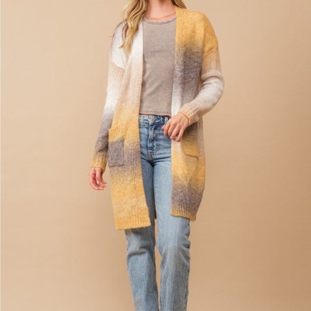 COZY CO Womens Knit Cardigan Sweater Size S/M NWT